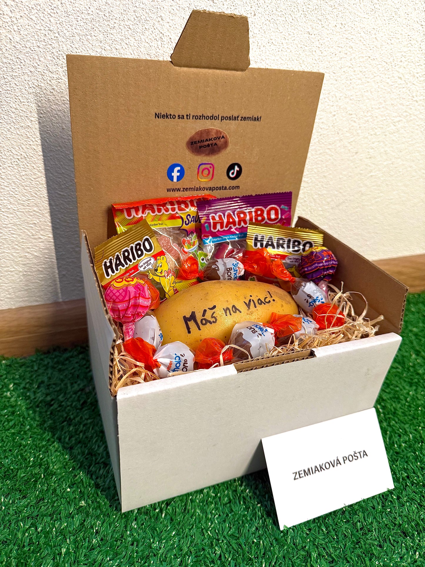 Zemiak s odkazom + sladké potešenie