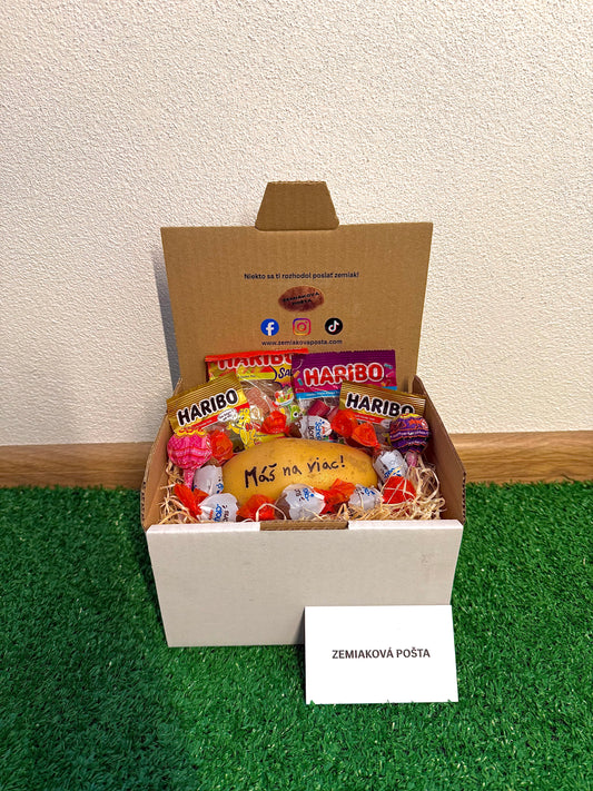 Zemiak s odkazom + sladké potešenie