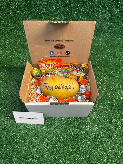 Zemiak s odkazom + sladké potešenie