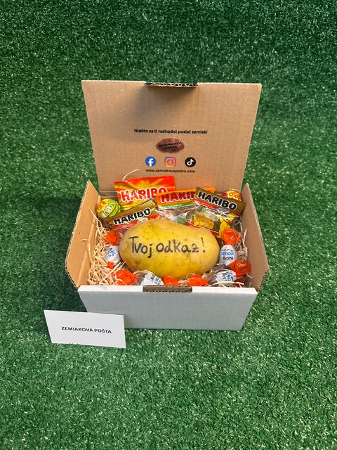 Zemiak s odkazom + sladké potešenie