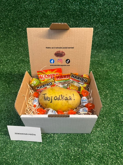 Zemiak s odkazom + sladké potešenie